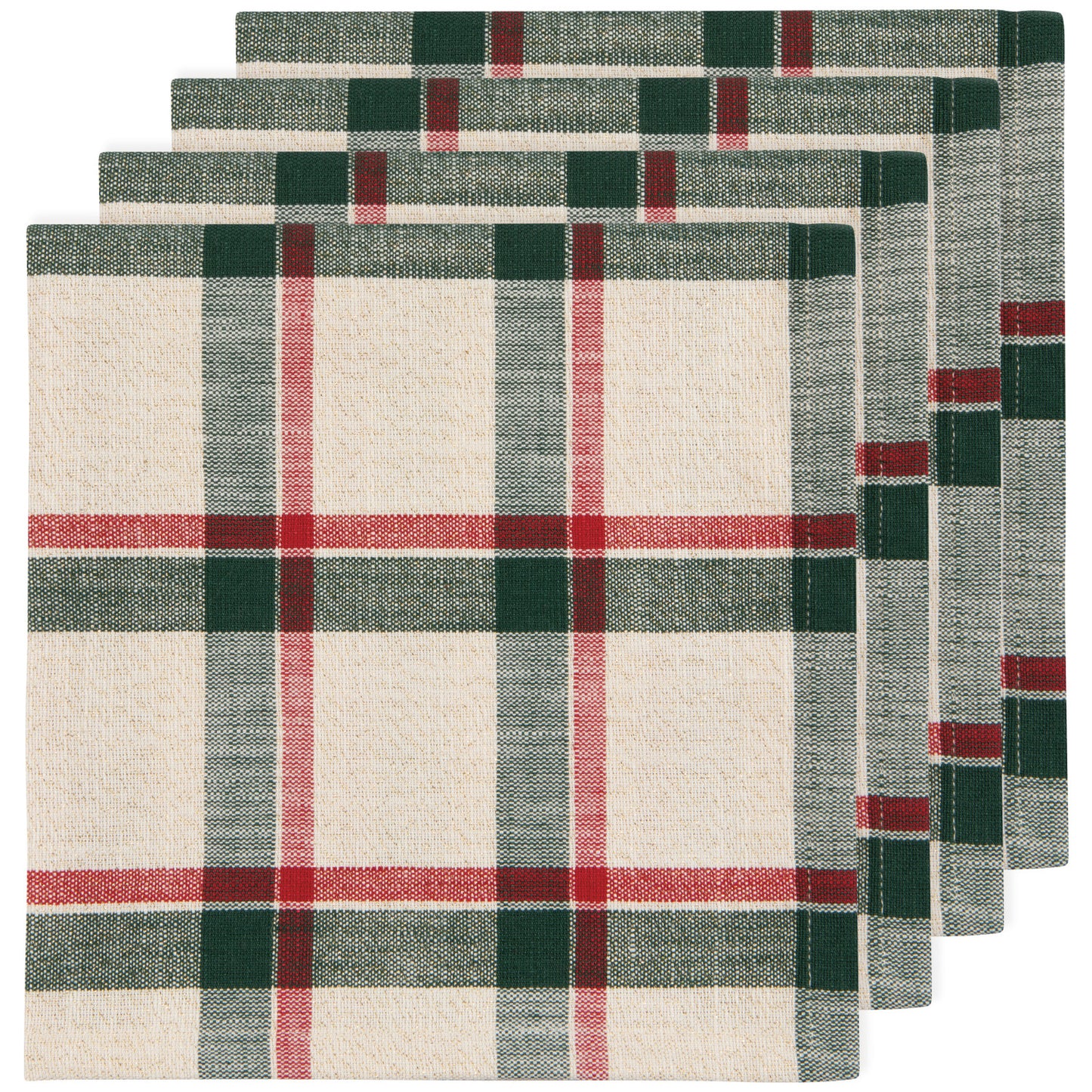 Noel Plaid Christmas Napkins (Set of 4)