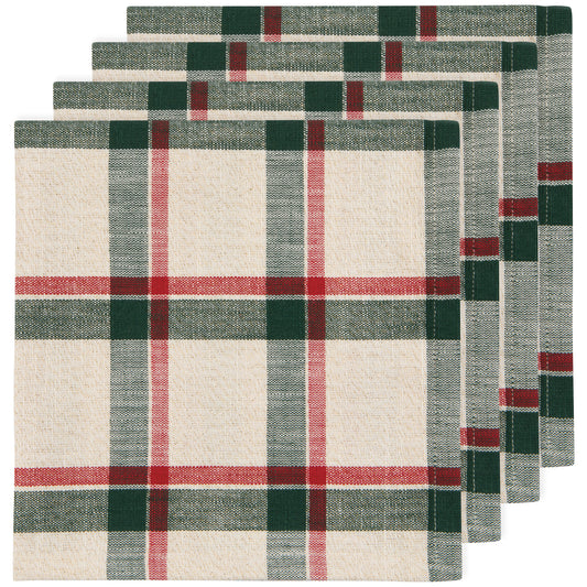 Noel Plaid Christmas Napkins (Set of 4)