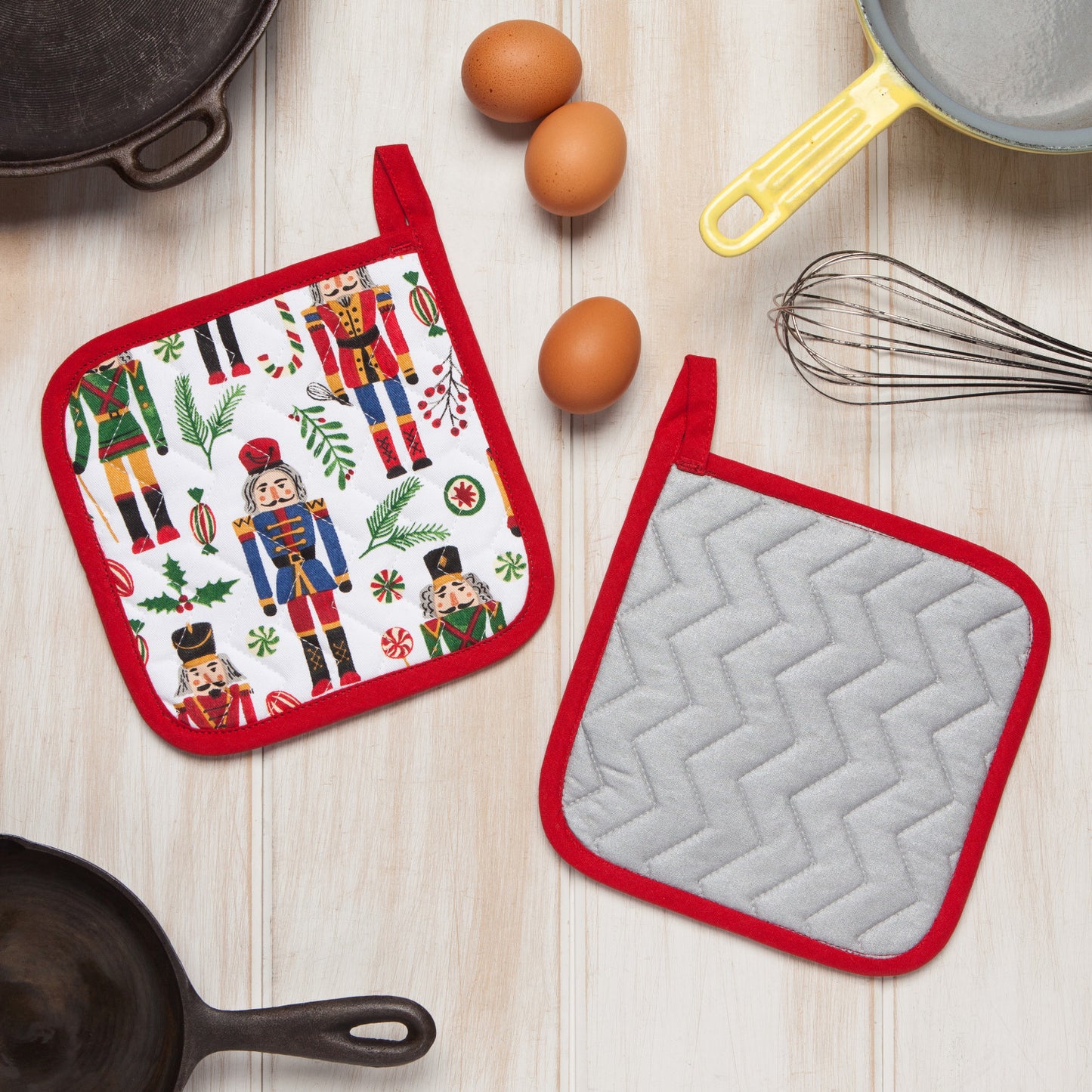 Nutcracker Potholder