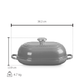 NEW Le Creuset - Oval Bread Oven