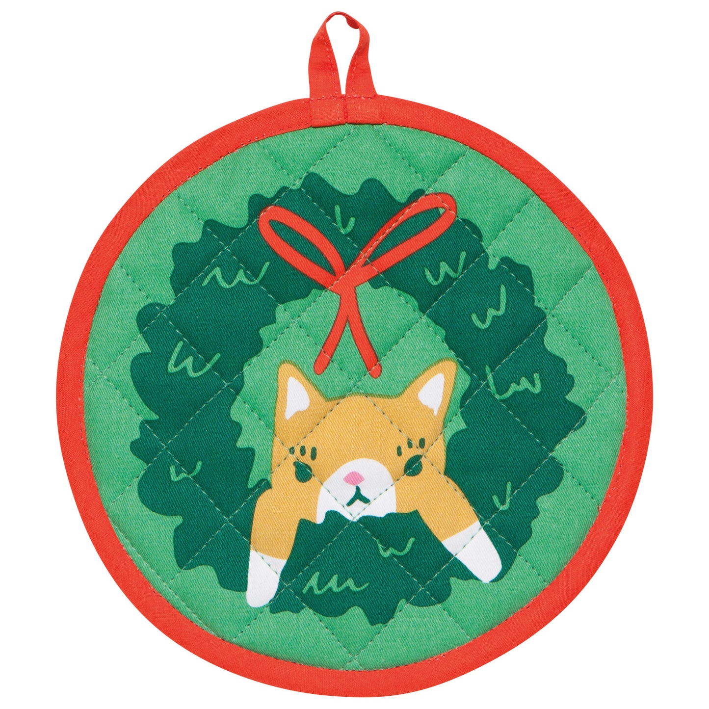 Christmas Cats Potholder Set of 2