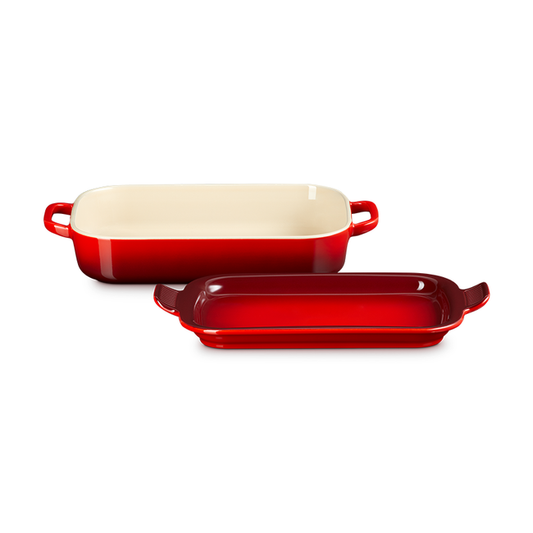 Le Creuset - Rectangular Dish with Platter Lid - 2.6 L