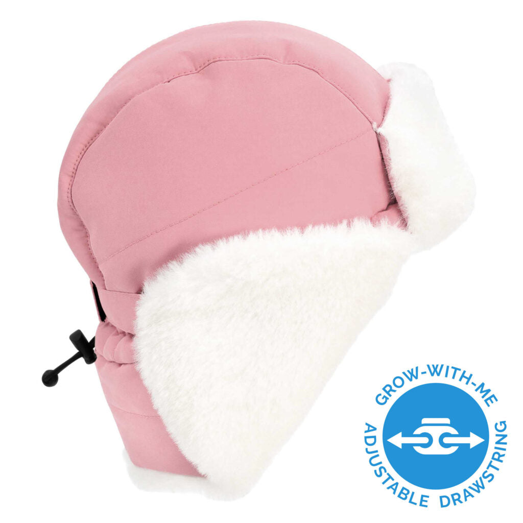 Jan & Jul - Toasty-Dry Trapper Hats (Dusty Pink)