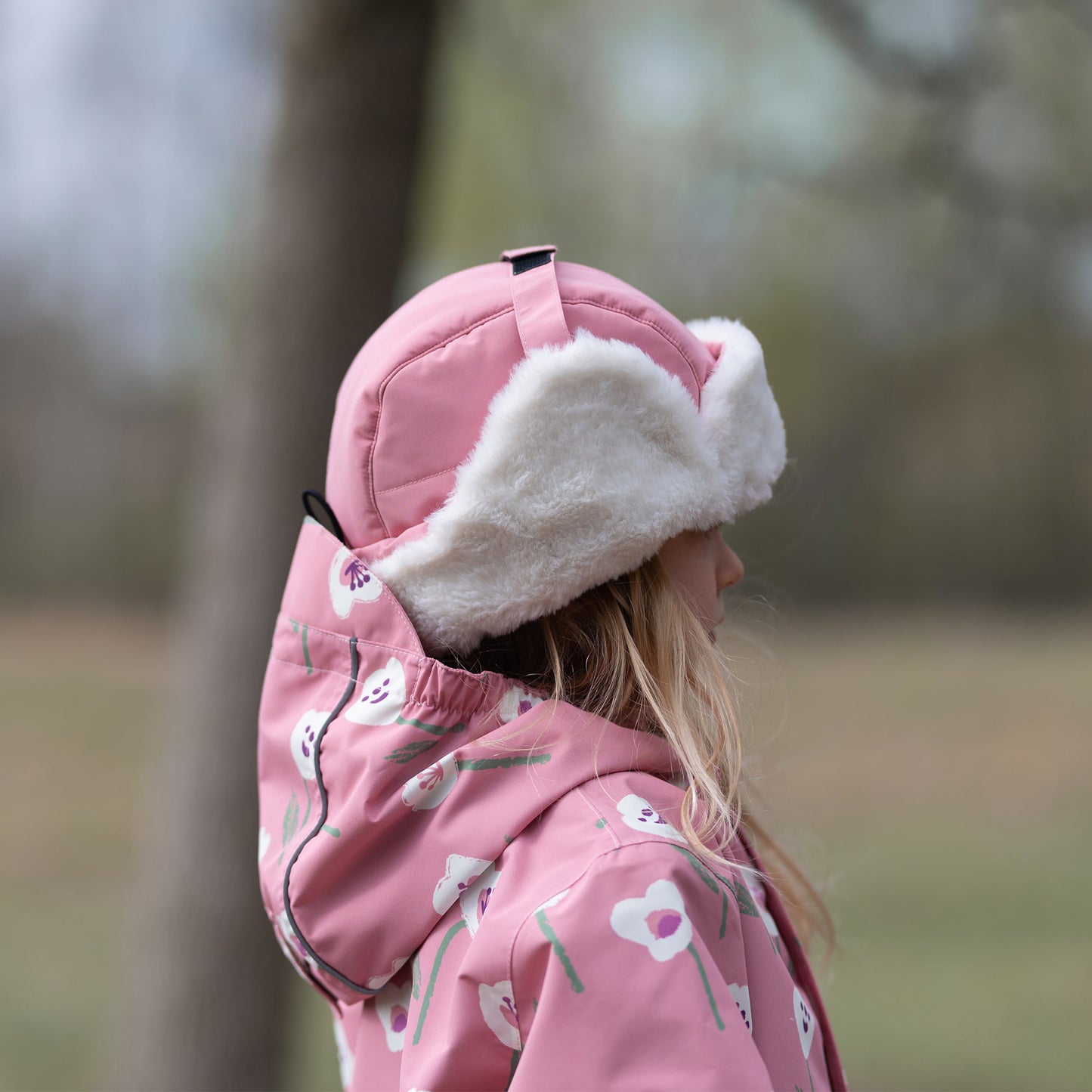 Jan & Jul - Toasty-Dry Trapper Hats (Dusty Pink)