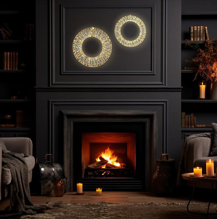 Micro LED Wreath (Large, 2400 Lights)